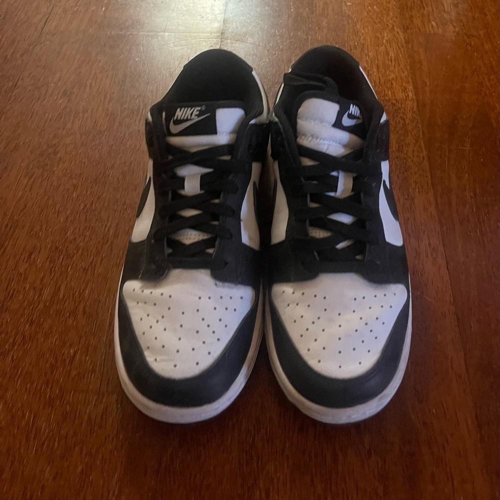 Nike black and white dunks